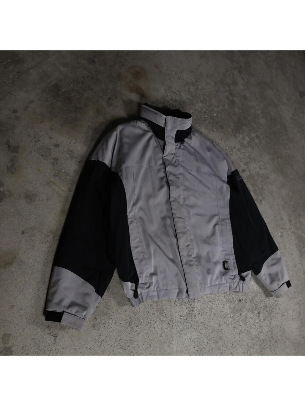Pacific Trail Men’s Medium Outdoor Jacket Gray Black Fleece Lined Coat